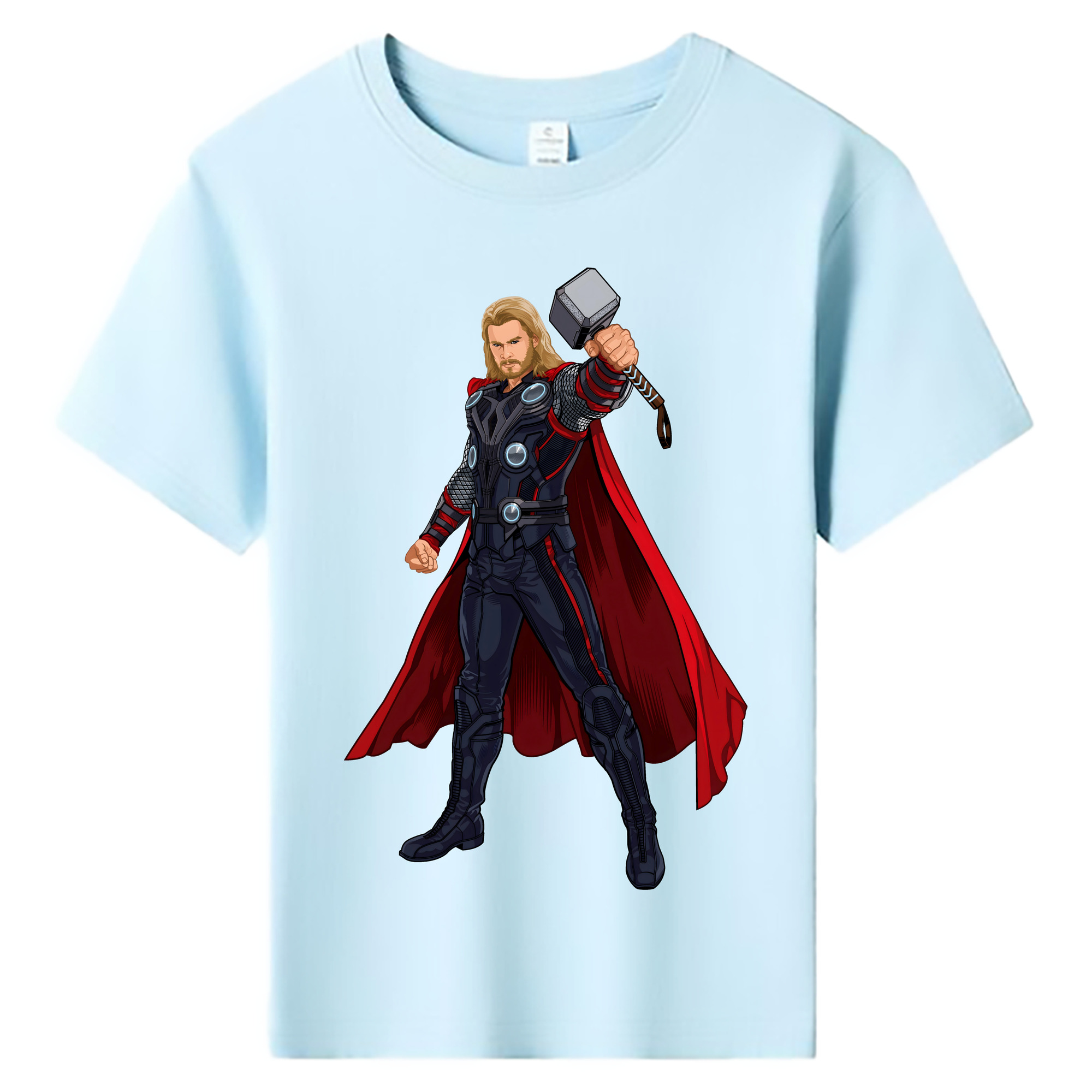 （画像用） アベンジャーズ The Avengers 綿100％キッズTシャツ（フロントプリント）